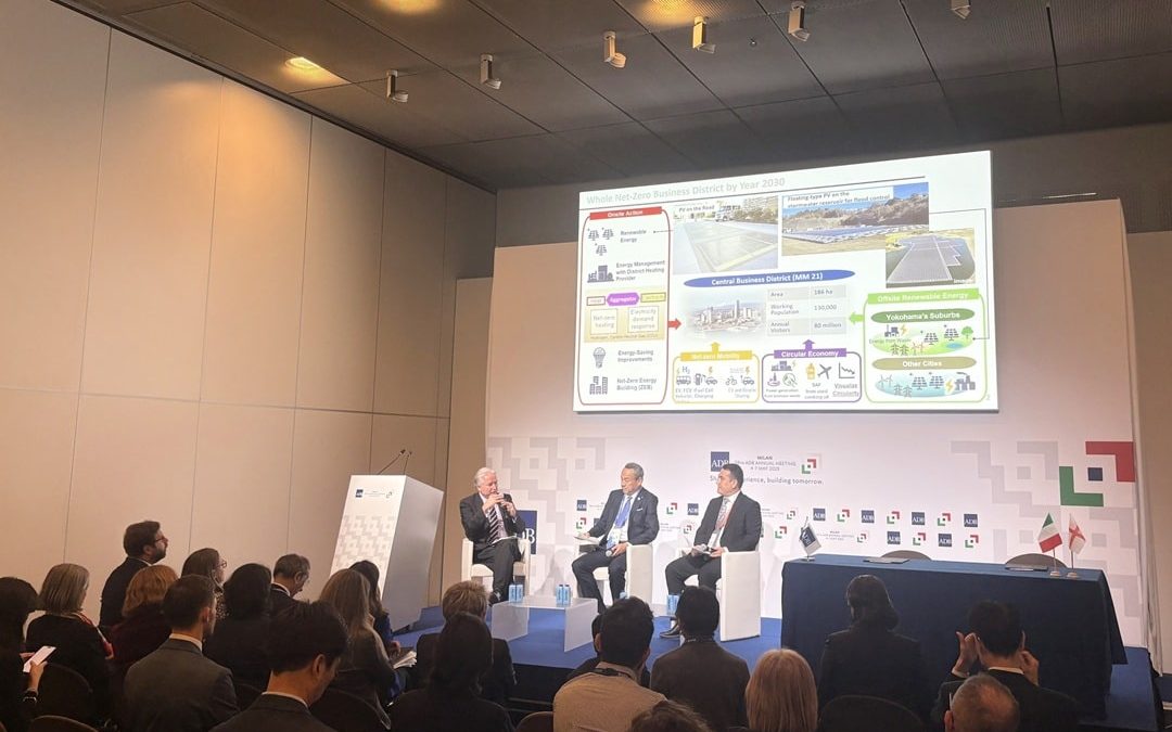 Yokohama stellt auf der 58. Jahrestagung der ADB seine Initiativen als Umweltvorreiterstadt in Asien vor