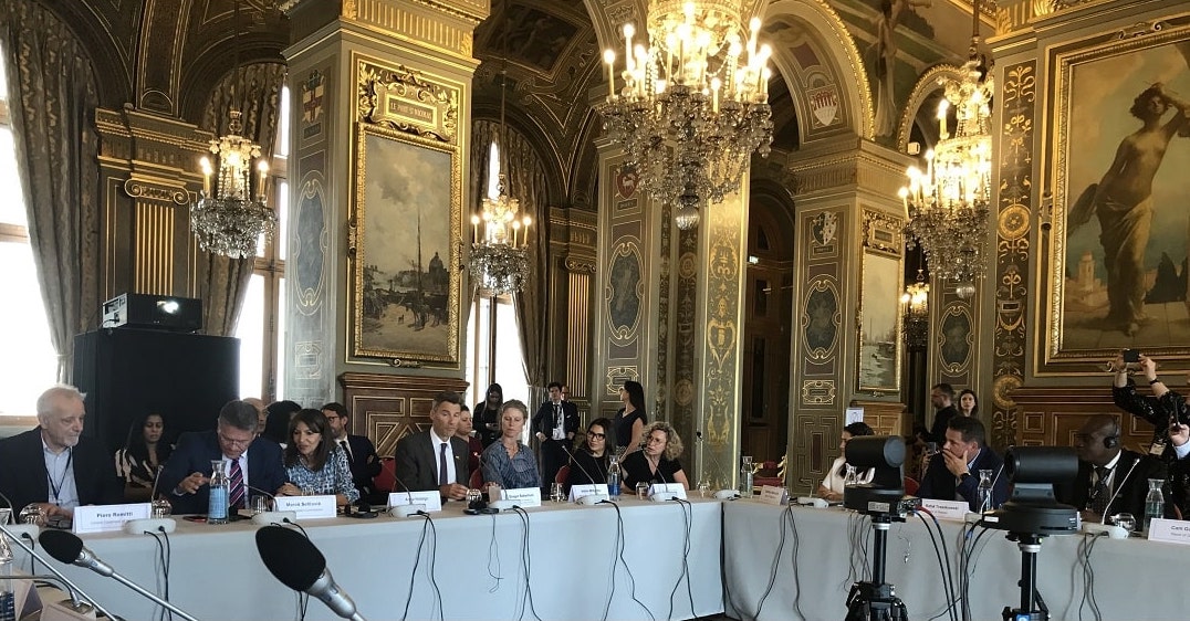 GCoM Vorstandssitzung Paris 2024 Vorstandssitzung des Globalen Konvents der Bürgermeister für Klima und Energie (GCoM) in Paris